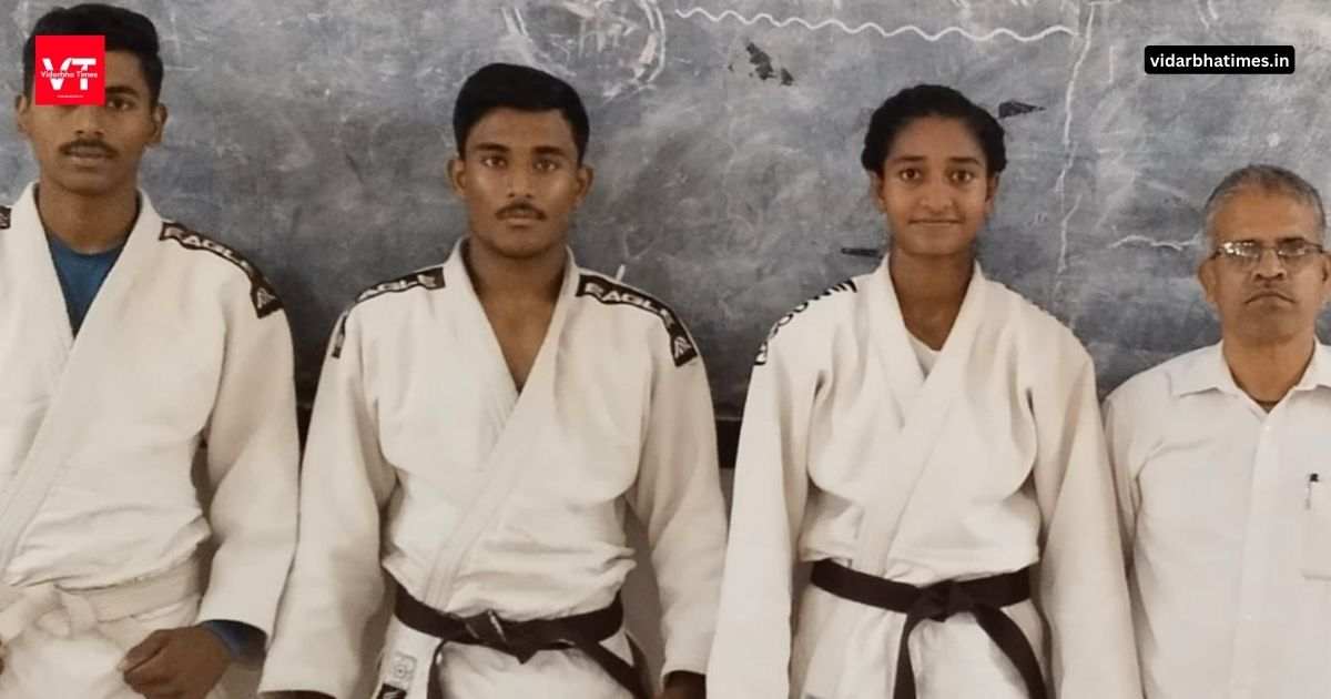 Judo Competition: दिग्रसच्या तीन ज्यूडो खेळाडूंना विद्यापीठाचा कलरकोट, अखिल भारतीय स्पर्धेसाठी पात्र.