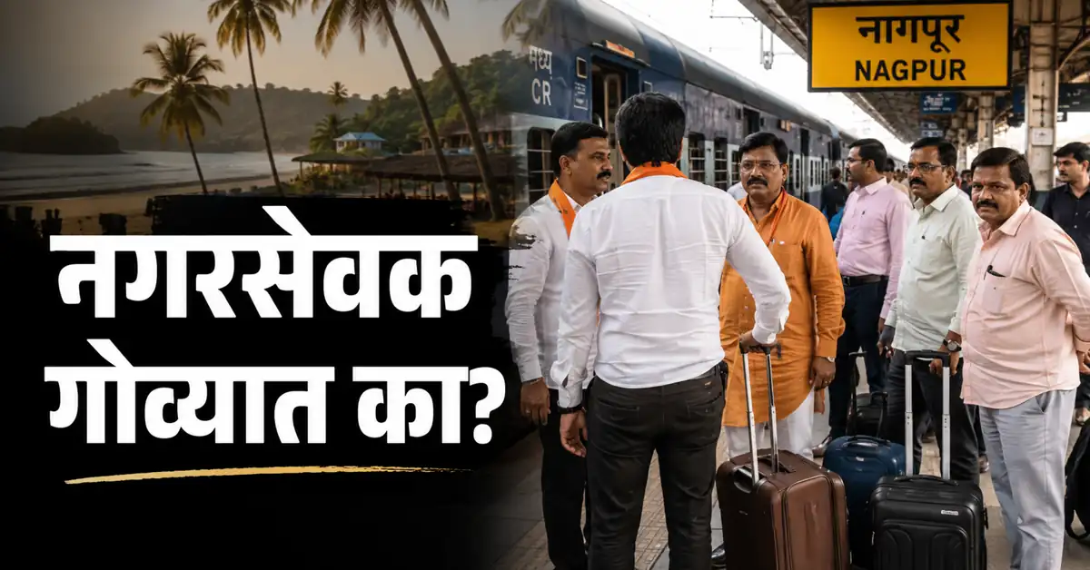 Nagpur BJP Corporator Goa Tour