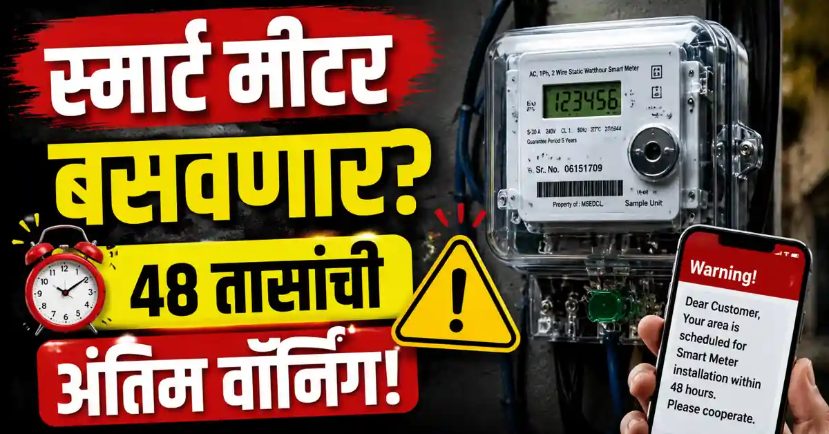 Smart Meter Installation Notice Yavatmal
